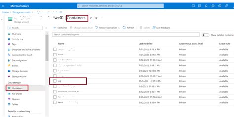 How To Create Container In Azure Storage Account