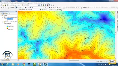 how to create contour lines in gis