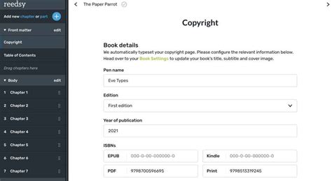 how to create copyright image