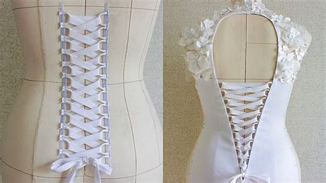 how to create corset loops
