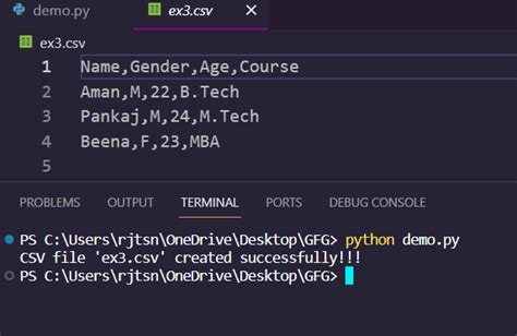 how to create csv file from excel in python