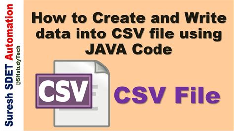 How To Create Csv File In Memory Java