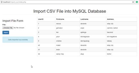 How To Create Csv File In Mysql Database