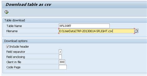 How To Create Csv File In Sap Abap