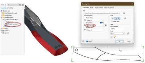 How To Create Custom View In Inventor Drawing