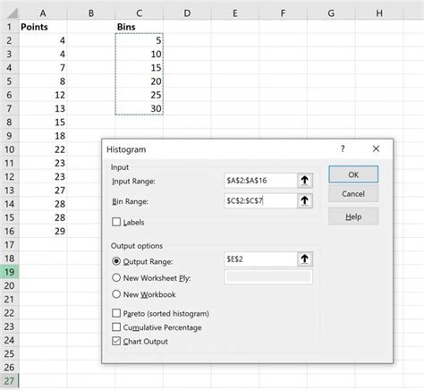 How To Create Data Bins In Excel