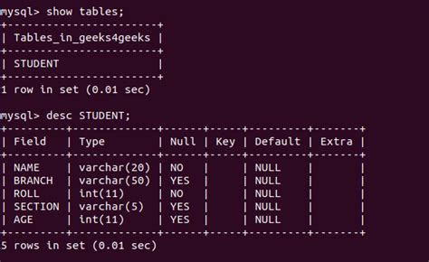 how to create database in mysql using python