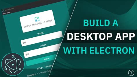 how to create desktop application using javascript