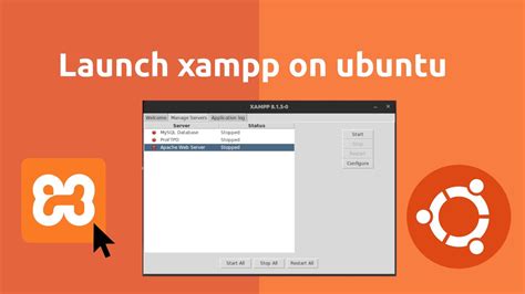 how to create desktop shortcut for xampp in ubuntu