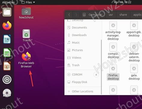 how to create desktop shortcut for xampp in ubuntu 20.04