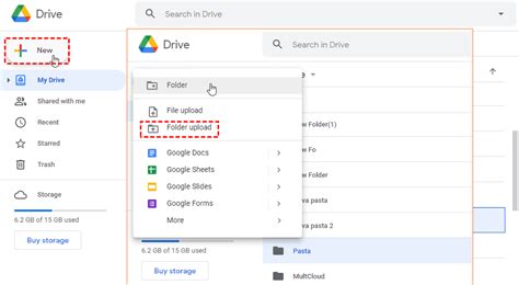 how to create device folder in google photos