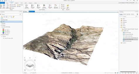 how to create digital elevation model in arcgis