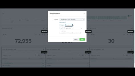 How To Create Drill Down In Splunk