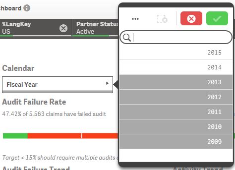 How To Create Drop Down List In Qlik Sense