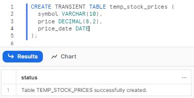 How To Create Dummy Table In Snowflake