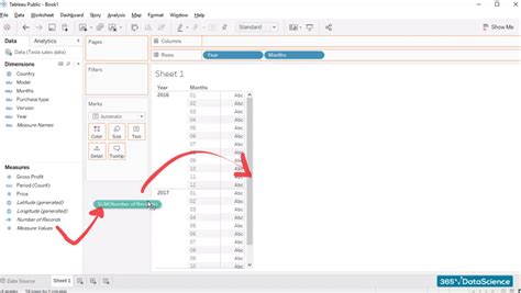 How To Create Dummy Table In Tableau