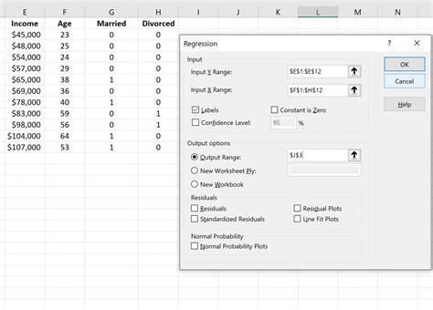 how to create dummy variables in excel for regression