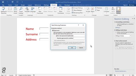 How To Create Editable Fields In A Word Document