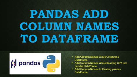how to create empty dataframe in python with column names