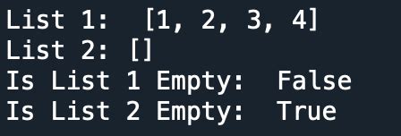 how to create empty list using for loop in python