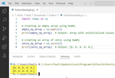 how to create empty variable in python