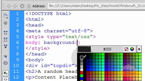 how to create fixed header in html