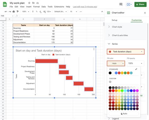 how to create gantt chart in google docs
