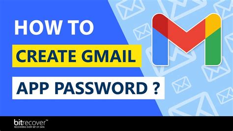 how to create gmail password
