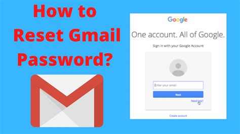 how to create gmail password reset