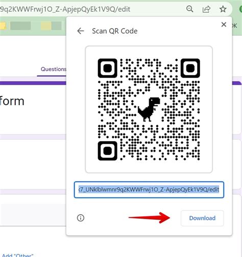 how to create google account qr code
