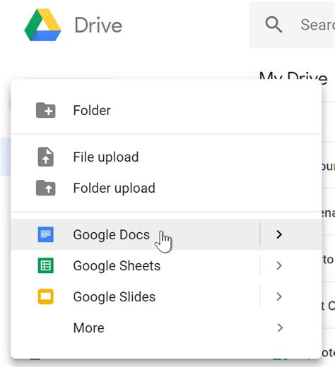 how to create google document form