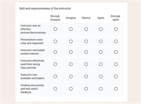 how to create google evaluation form