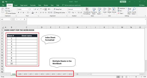 how to create index cards in excel
