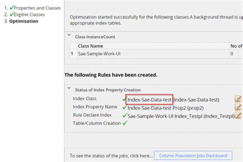 How To Create Index Table In Pega