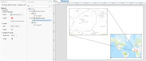 how to create inset map in arcgis pro
