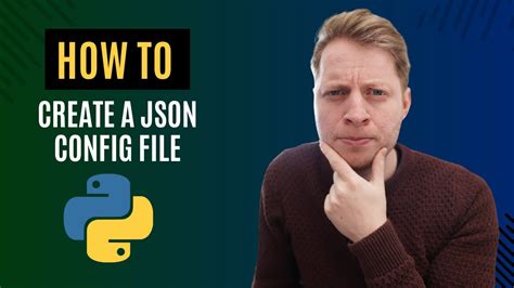 How To Create Json Config File In Python