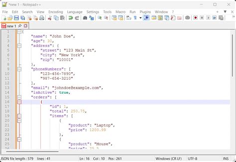How To Create Json File In Notepad