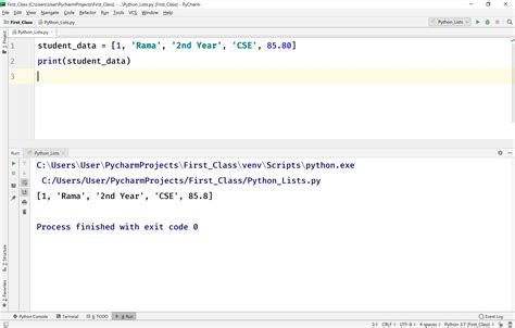 how to create list from excel column in python