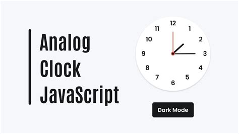 how to create live clock in javascript