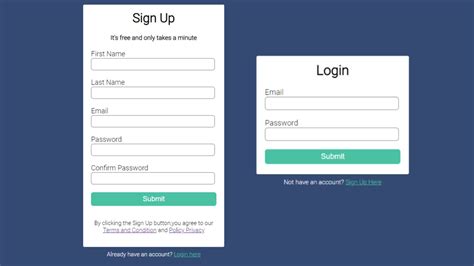 How To Create Login Form