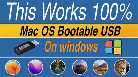 how to create macos bootable usb from windows 10 11
