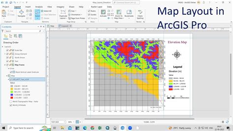 how to create map layout in arcgis online