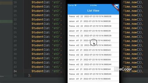 how to create map list in flutter