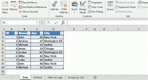 how to create microsoft query in excel