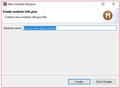 How To Create Module-Info.java