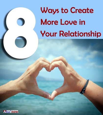 how to create more love in a relationship