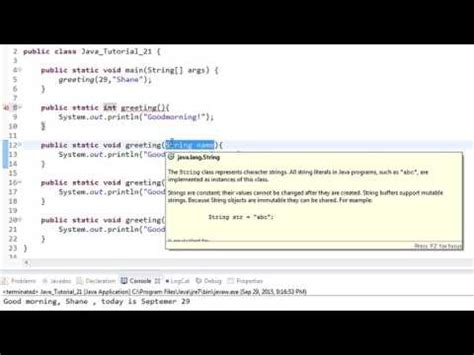 how to create multiple methods in java