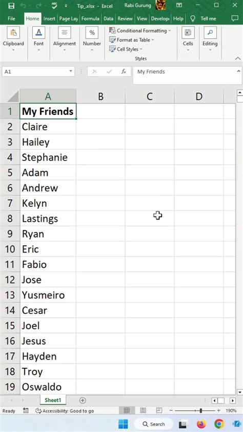 how to create multiple worksheets from a list of cell values in excel