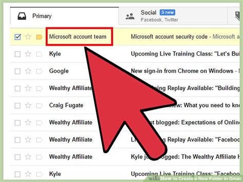how to create new folders in gmail inbox