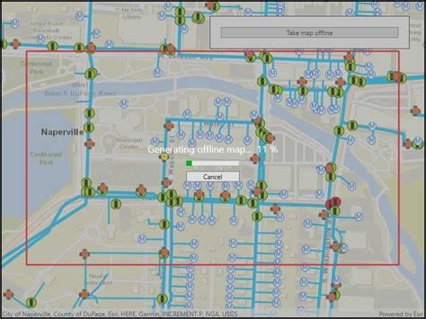 how to create offline map in arcgis online